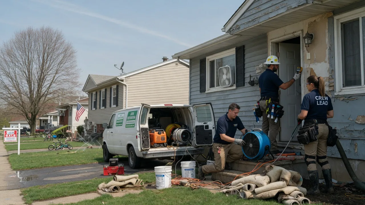 Flood Cleanup in Newsoms, VA near me