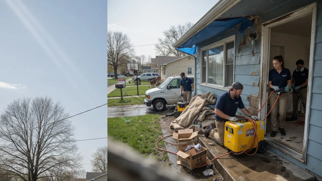 Basement Flood Cleanup in Newsoms, VA near me